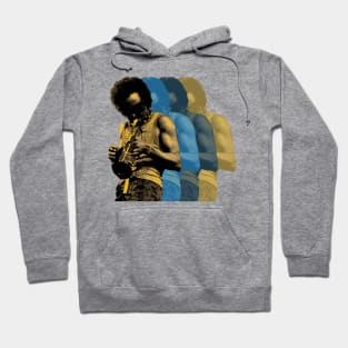 Vintage Miles Davis Rainbow Hoodie